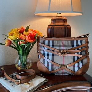 BURBERRY BRIDLE HOUSECHECK SMALL DUTTON